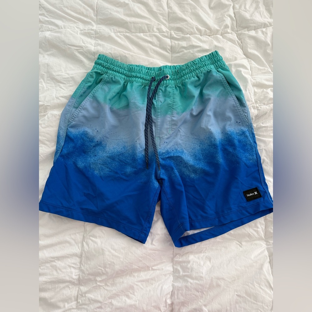 Hurley Board Shorts Quick-Drying Gradient Design (no liner - size M)